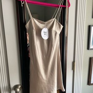 NWT Princess Polly Satin Dress